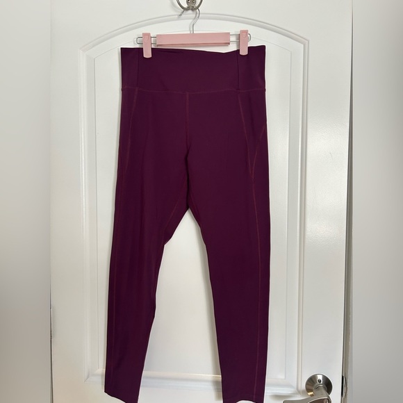 Girlfriend Collective purple leggings athleisure workout size extra large - Picture 3 of 10